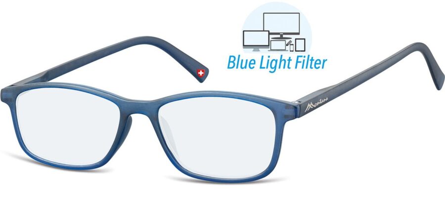 Lukulasit Montana BLF51A - BLUE / + 2,00 Voimakkuus Blue Light Filter